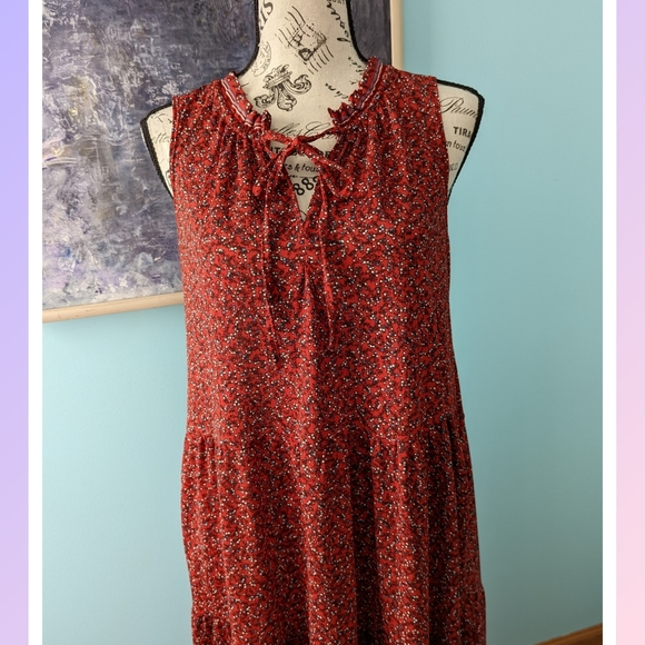 Max Studio Maxi Dress Red - Picture 7 of 15